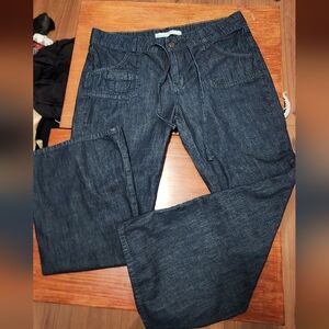Old Navy Womens Boot Cut Jeans in Deep Indigo